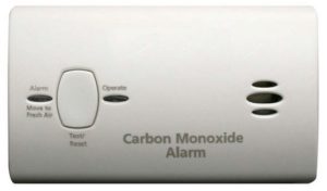 Carbon Monoxide Detector with warning LEDs and Alarm